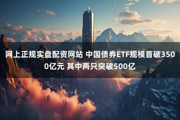 网上正规实盘配资网站 中国债券ETF规模首破3500亿元 其中两只突破500亿